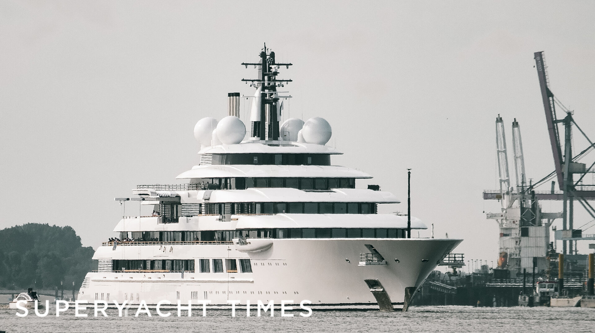 Project Lightning yacht by Lürssen sea trials