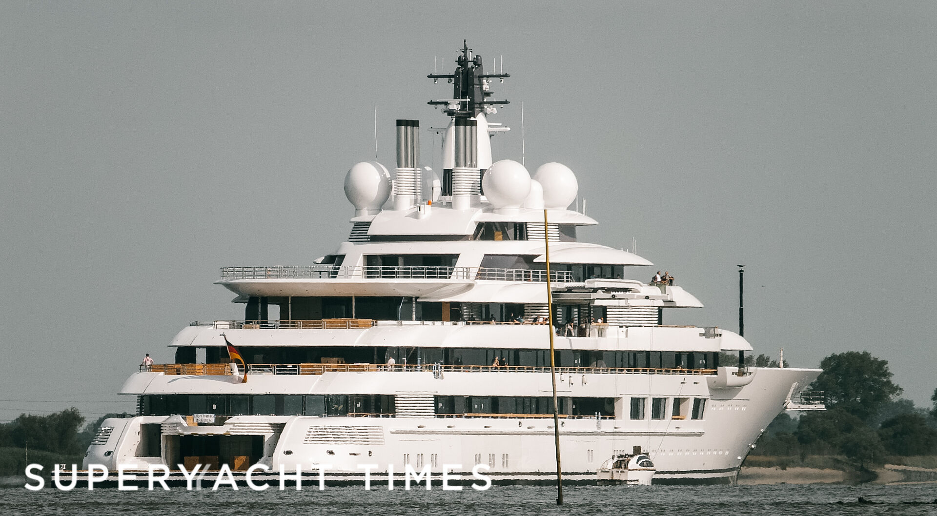 Project Lightning yacht by Lürssen sea trials