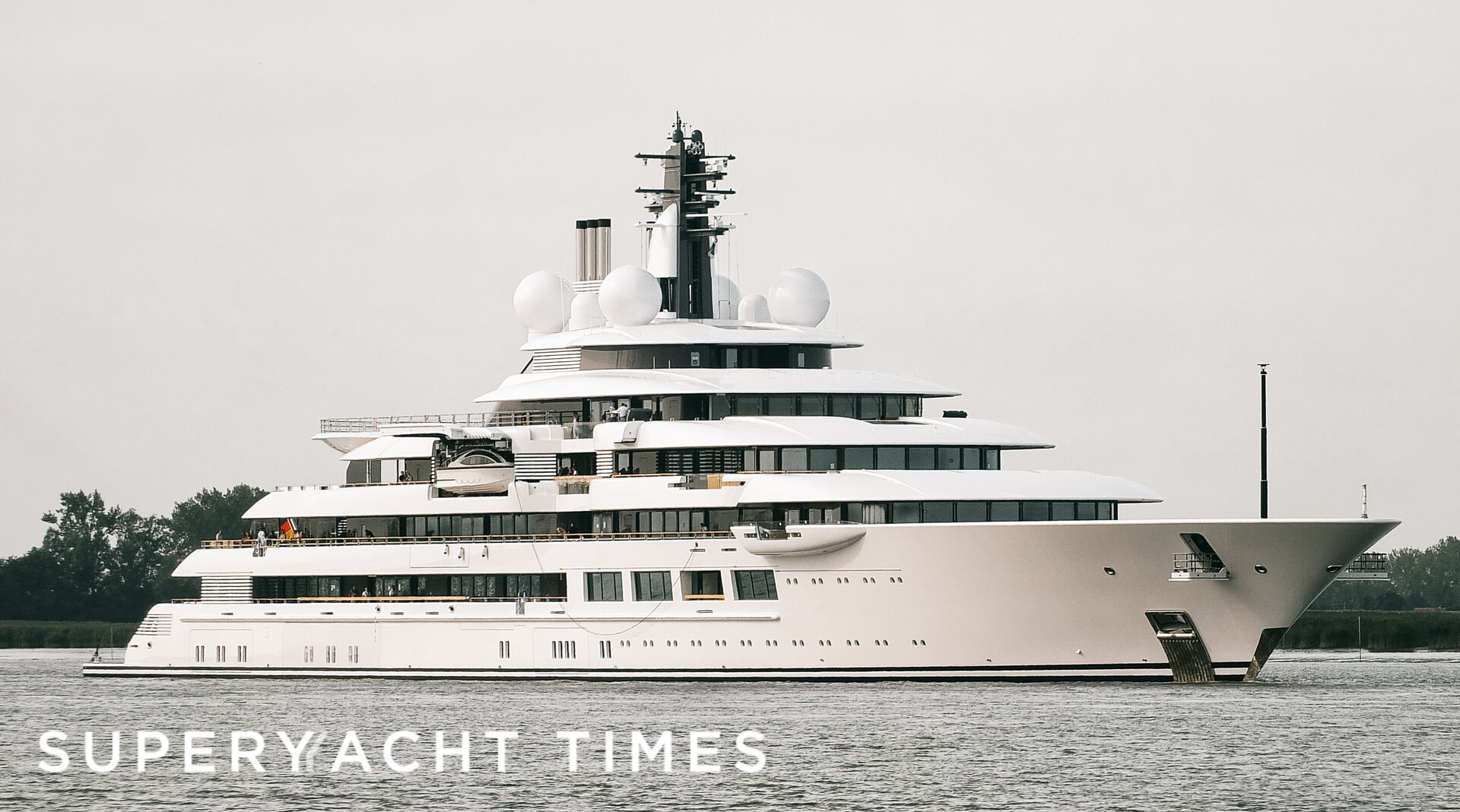 Project Lightning yacht by Lürssen sea trials
