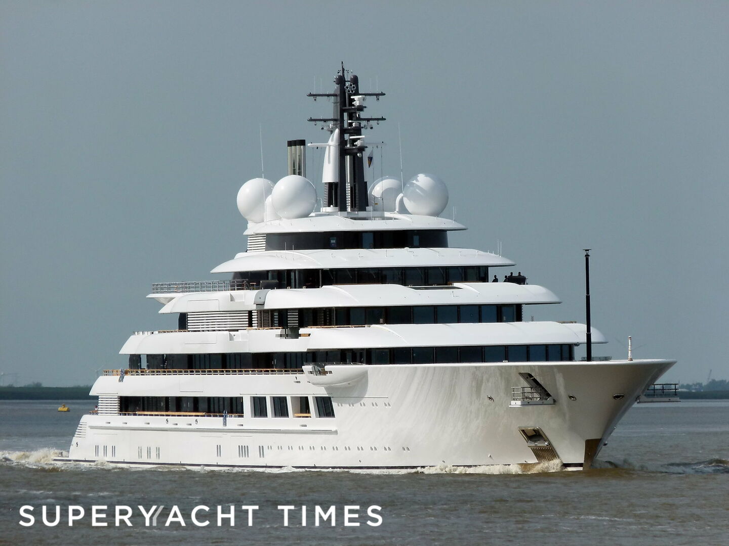 Project Lightning yacht by Lürssen sea trials