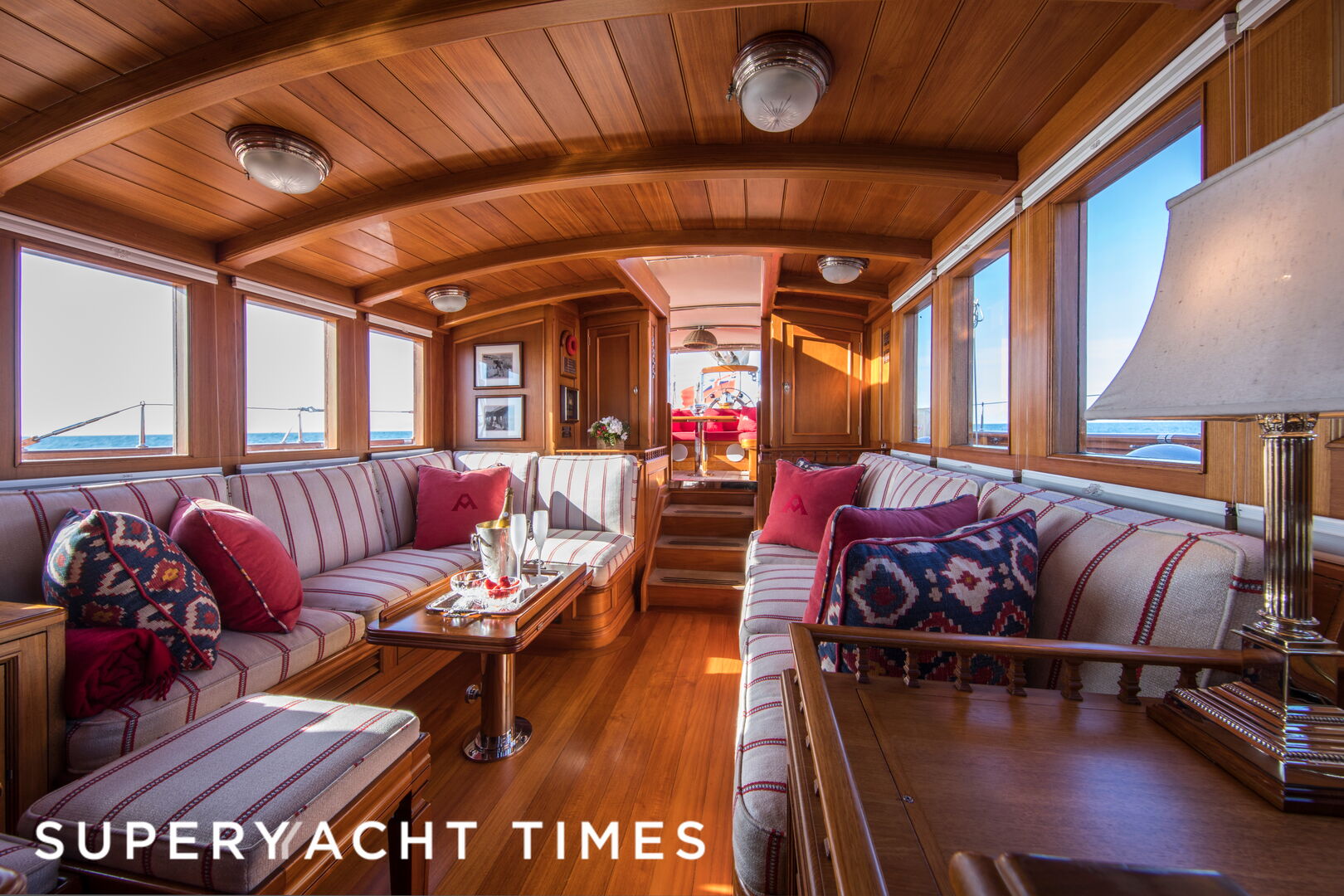 Adela yacht saloon 