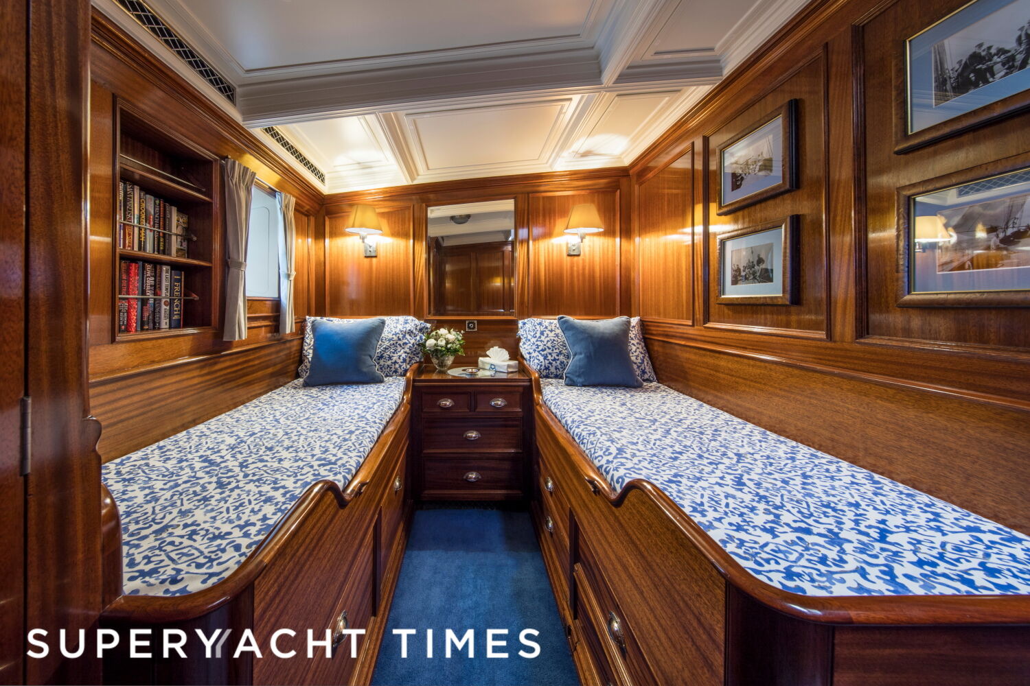 Adela yacht twin cabin 