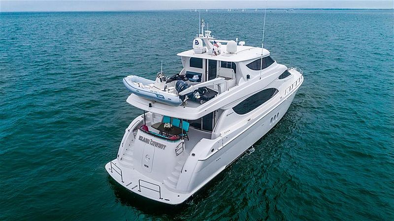 Island Cowboy Yacht | 24m Hatteras Yachts | Superyacht Times