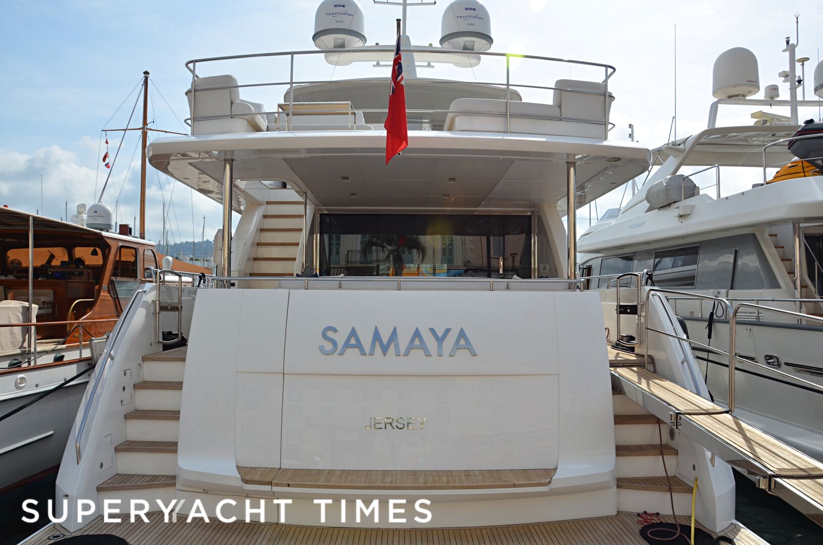 Samaya yacht in Cannes 