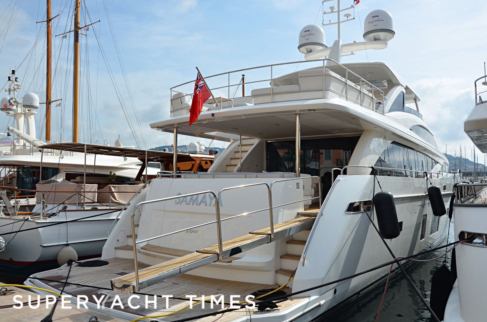 Samaya yacht in Cannes 