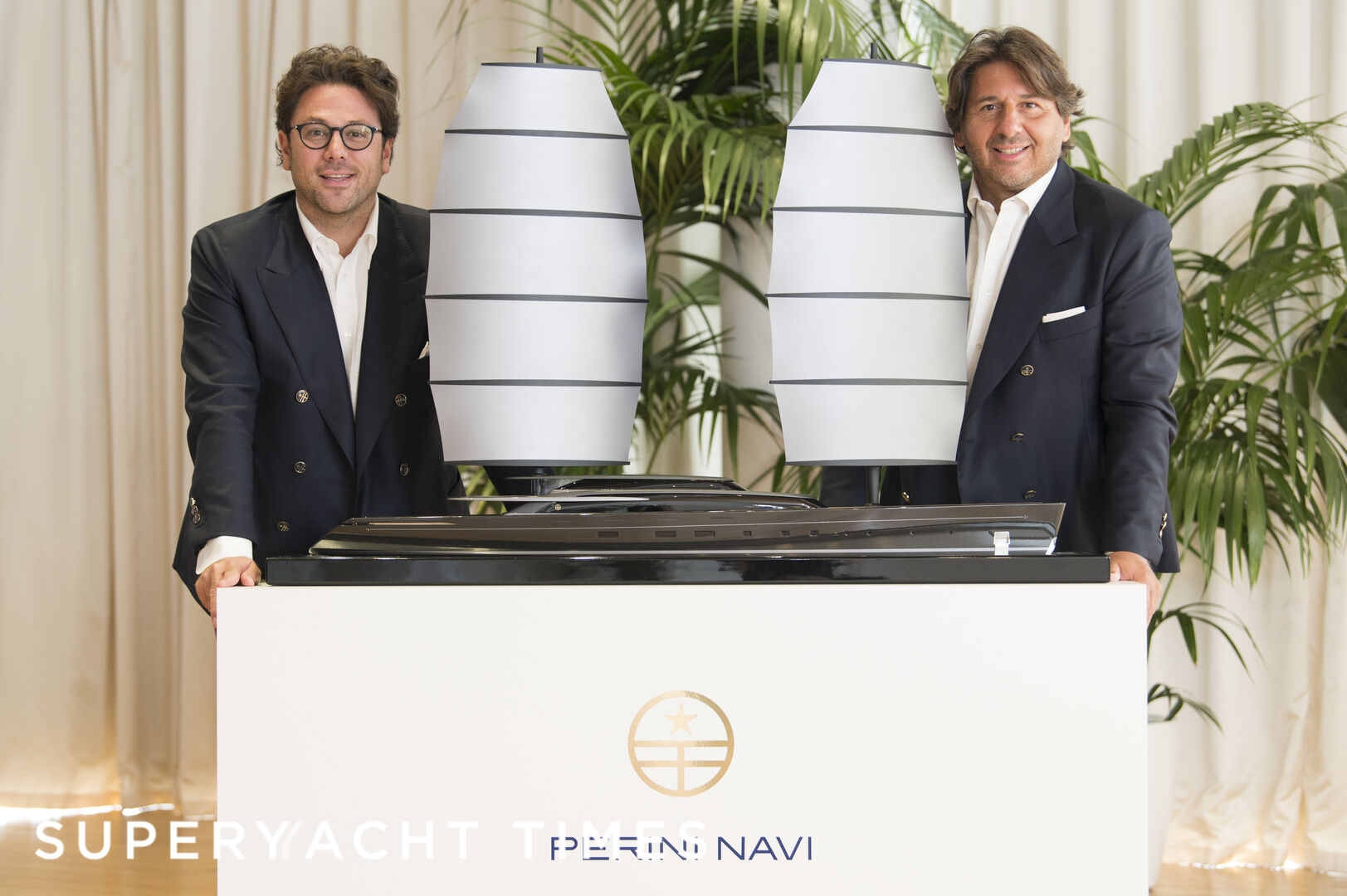 Perini Navi presents Falcon Rig Gallery superyacht range