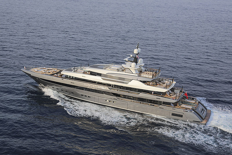 SanLorenzo 64Steel yacht Attila
