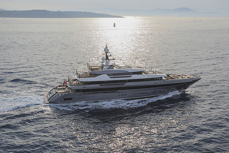 SanLorenzo 64Steel yacht Attila