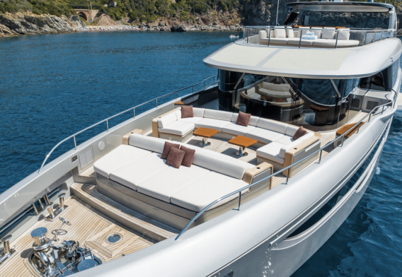 50m Rossinavi superyacht No Stress Two delivered